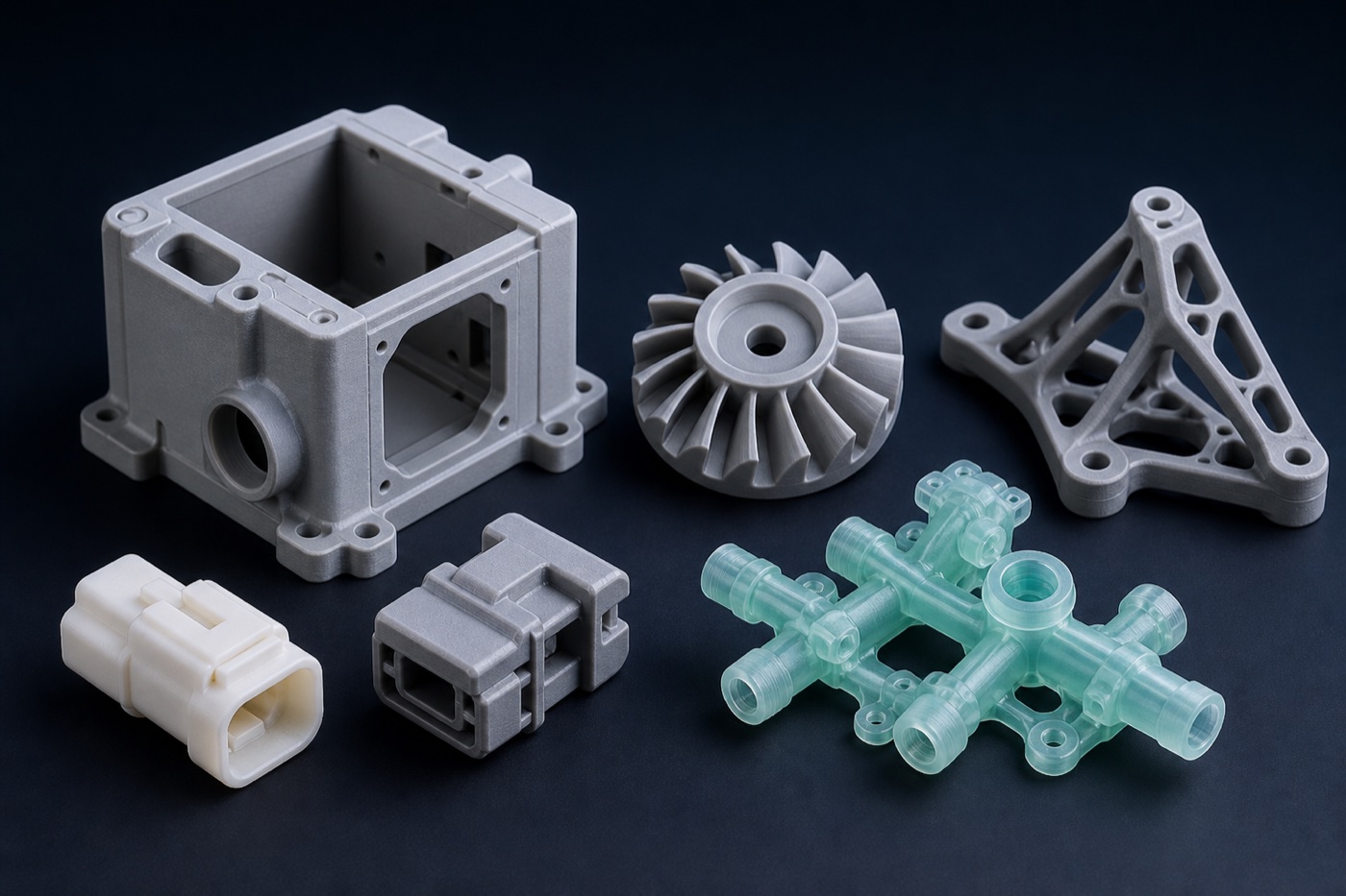 3D printed precision industrial parts